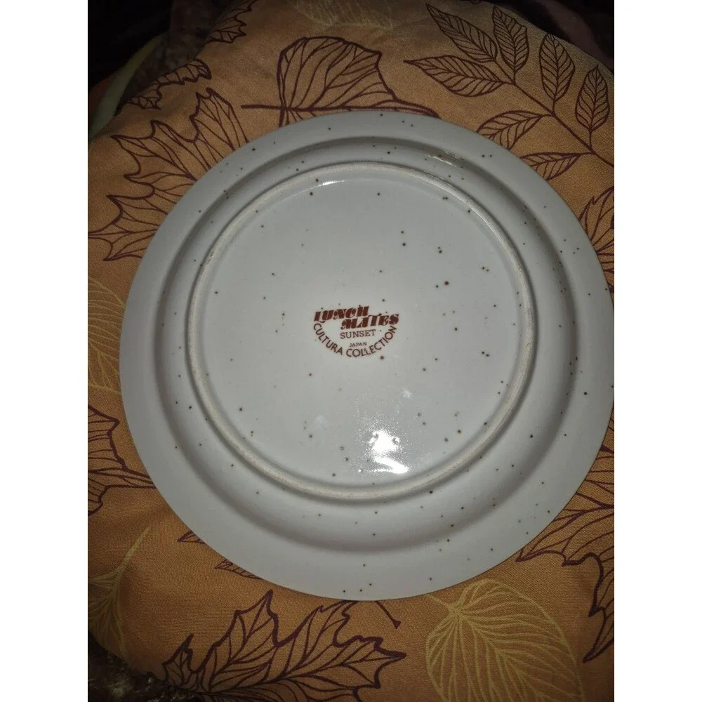 Lunch Mates Sunset Cultura Collection Side Plate Japan 8